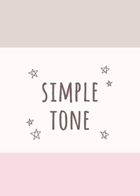 Simple tone / Pastel pink