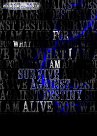 Meaning of life (Black And Blue)