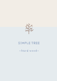 SIMPLE TREE - winter hardwood-