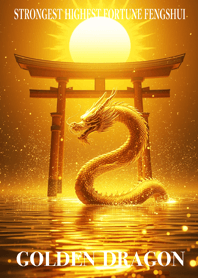 Golden Torii and Dragon God of Fortune15