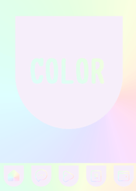 purple color rainbow  W17