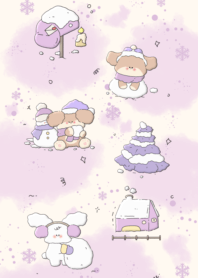 white snow in the snow2