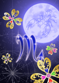 Scorpio Clover and moon blue 2022