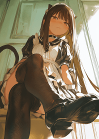 A catgirl maid can do everything 23