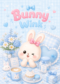 Bunny Wink-Blue