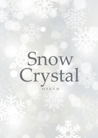 SnowCrystal -WHITE PURPLE-