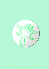 Simple flying squirrel button 5