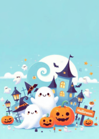 Halloween ghost cute n.11