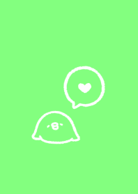 Chill out chick.(white3-04)