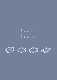 小鯊魚 /navy white