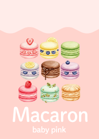 Macaron Pastel (Baby Pink)