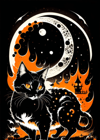 halloween cat 0B6F7B