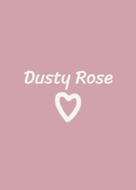 Handwritten Simple Heart | Dusty Rose