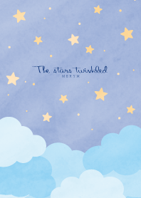 -The stars twinkled- 3