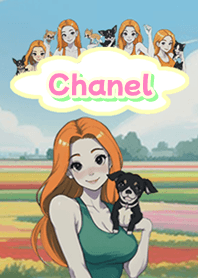 Chanel with dogs and cats04