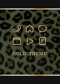 GOLD x PANTHER PATTERN  - 01 F-14
