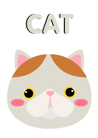 Simple Cute Face Cat Theme v.2