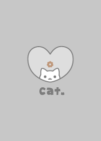 Cat Donut [Dullness Gray]