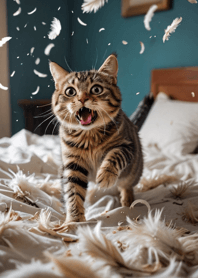 Cats run wild #IXGM911.