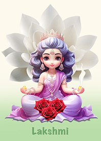 Lakshmi, love, good luck, wealth