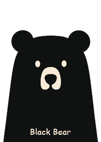 Black Bear | Simple White#5