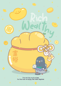 Pigeon Joyful Wealth