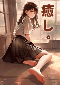 治癒系美少女-外婆家的高中女孩1.2 白樺色