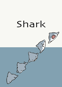 Beige Blue : shark theme.