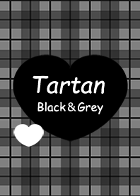 タータンチェック Black & Gray