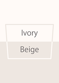 Ivory & Beige Simple design 8