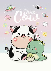 Cow Dino Cute (Pastel)