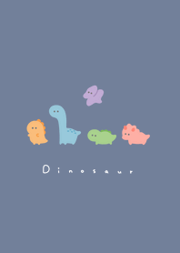 小恐龍 : blue gray :
