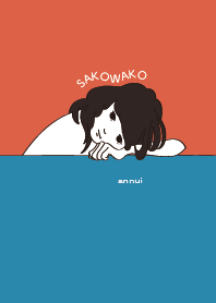 アンニュイな女の子①～ウルフヘア～