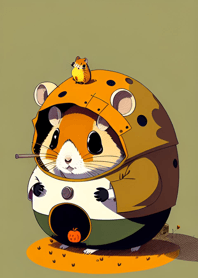 Halloween Hamster A14b9C