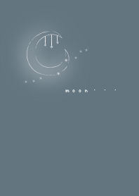 simple smoky blue moon