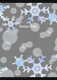 Snowy Days on  on black