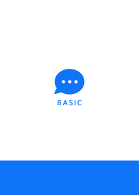Basic// White& Clear Blue /001