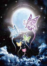 Brings good luck Moonlight Butterfly
