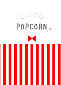 I LOVE POPCORN.