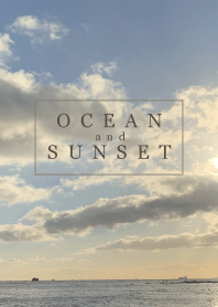 OCEAN and SUNSET-HAWAII- 3
