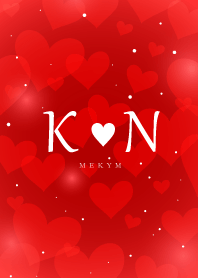 Initial -N&K- Fluffy Love