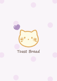 Cat Toast -blueberry- dot