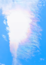 Iridescent Clouds Photo #5-13 Not AI