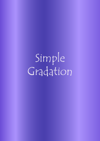 Simple Gradation -GLOSSY PURPLE-