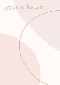 Simple cute adults series (gentle pink)