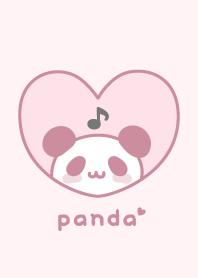 Panda Musical note [Pink]