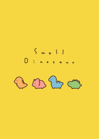 Small Dinosaur ('23)/vivid yellow skin.