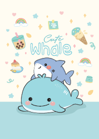 Whale Cute & Shark Lover