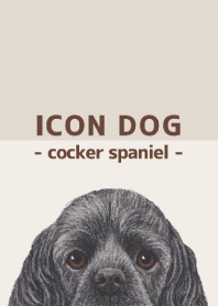 ICON DOG - Cocker Spaniel - BROWN/05