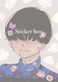 Sticker boy